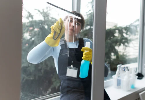 Nettoyage de vitres intérieures et extérieures à Gouaix